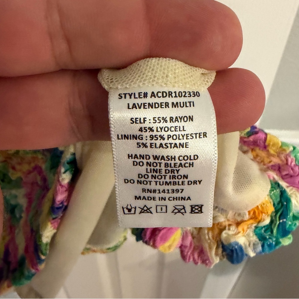 ASTR the Label Dolcetto Mini Dress Abstract Print Medium NWOT - Picture 6 of 8
